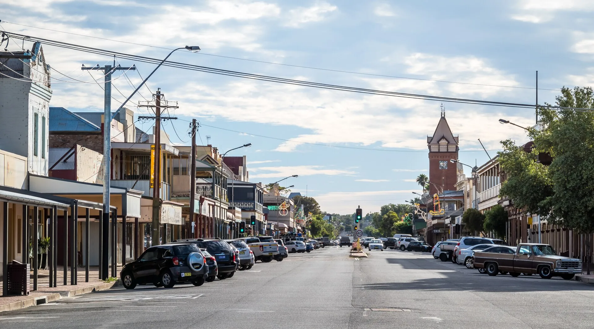 Argent Street. Photographed in Broken Hill, NSW, Australia. 12 January 2017