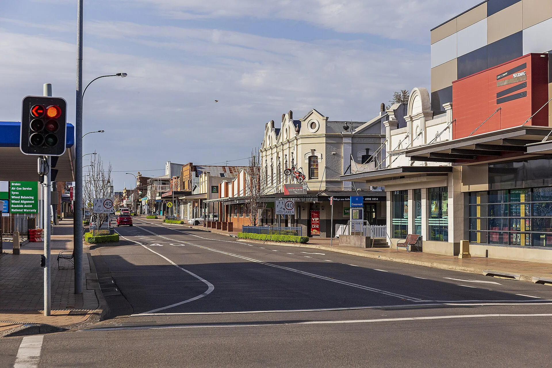 Vincent Street in Cessnock
