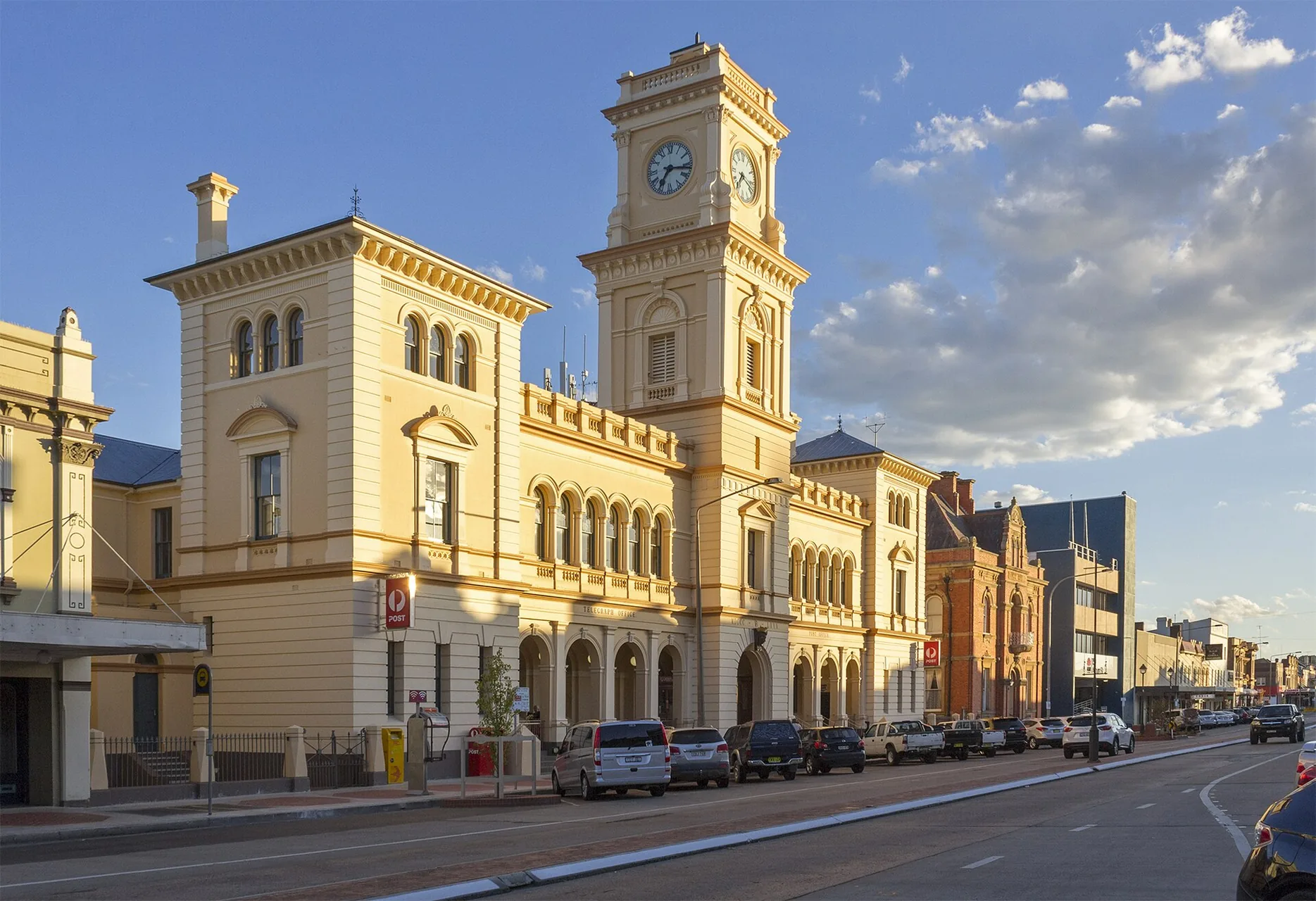 Goulburn Post Office on Auburn Street in Goulburn .
