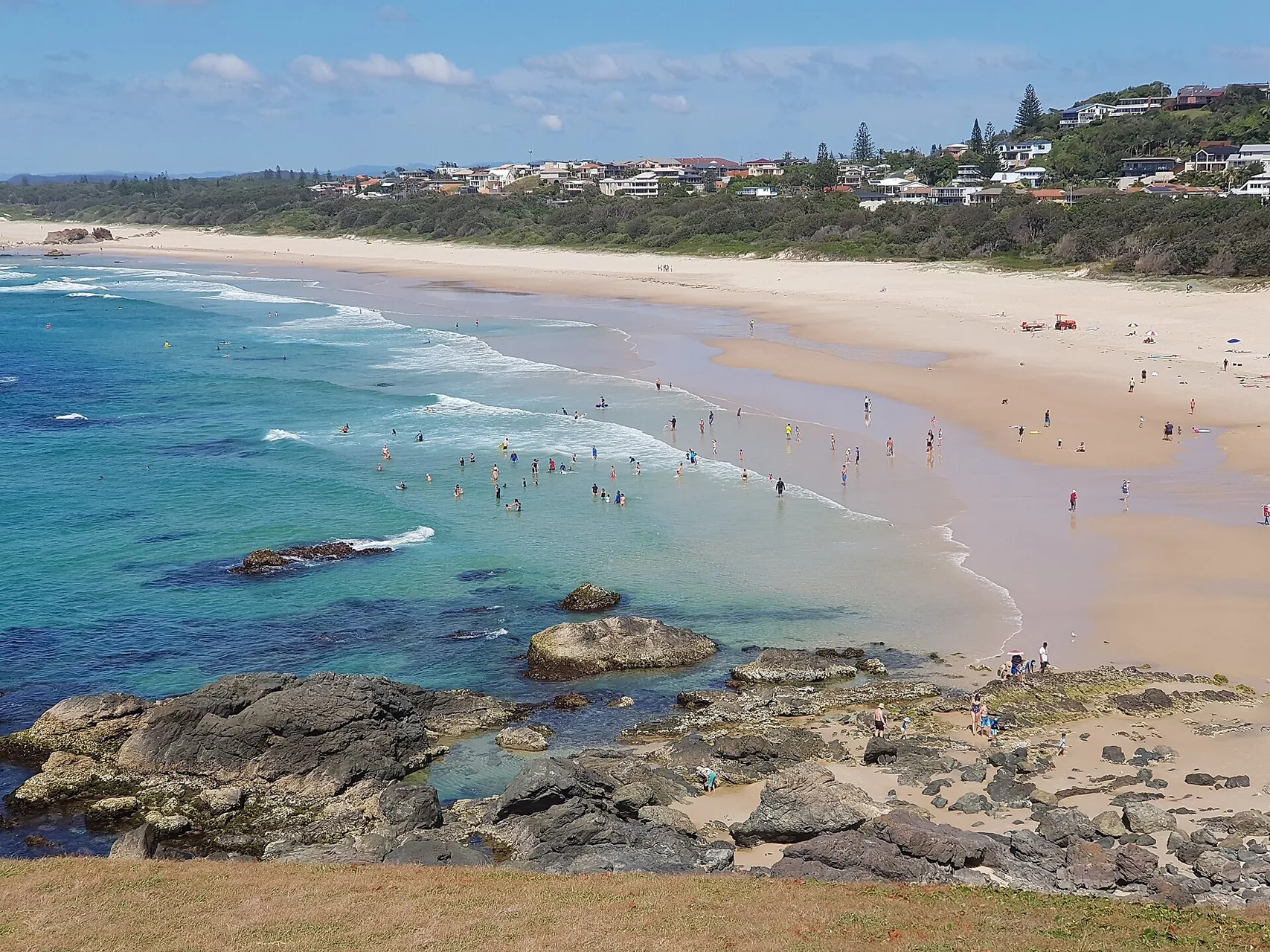 Lighthouse Beach, from Tacking Point Light, Port Macquarie, nSW