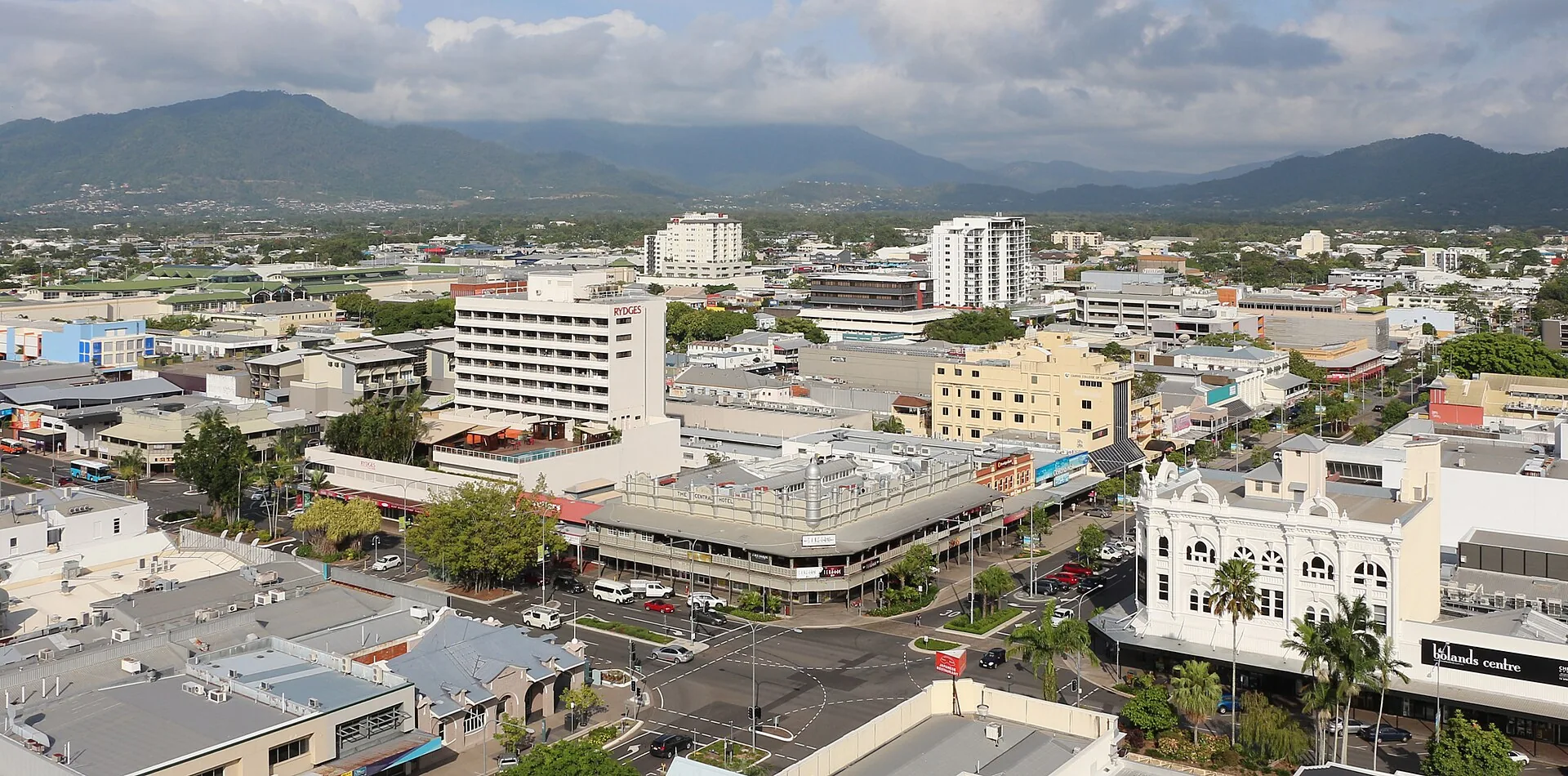 View of Cairns, Queensland, Australia