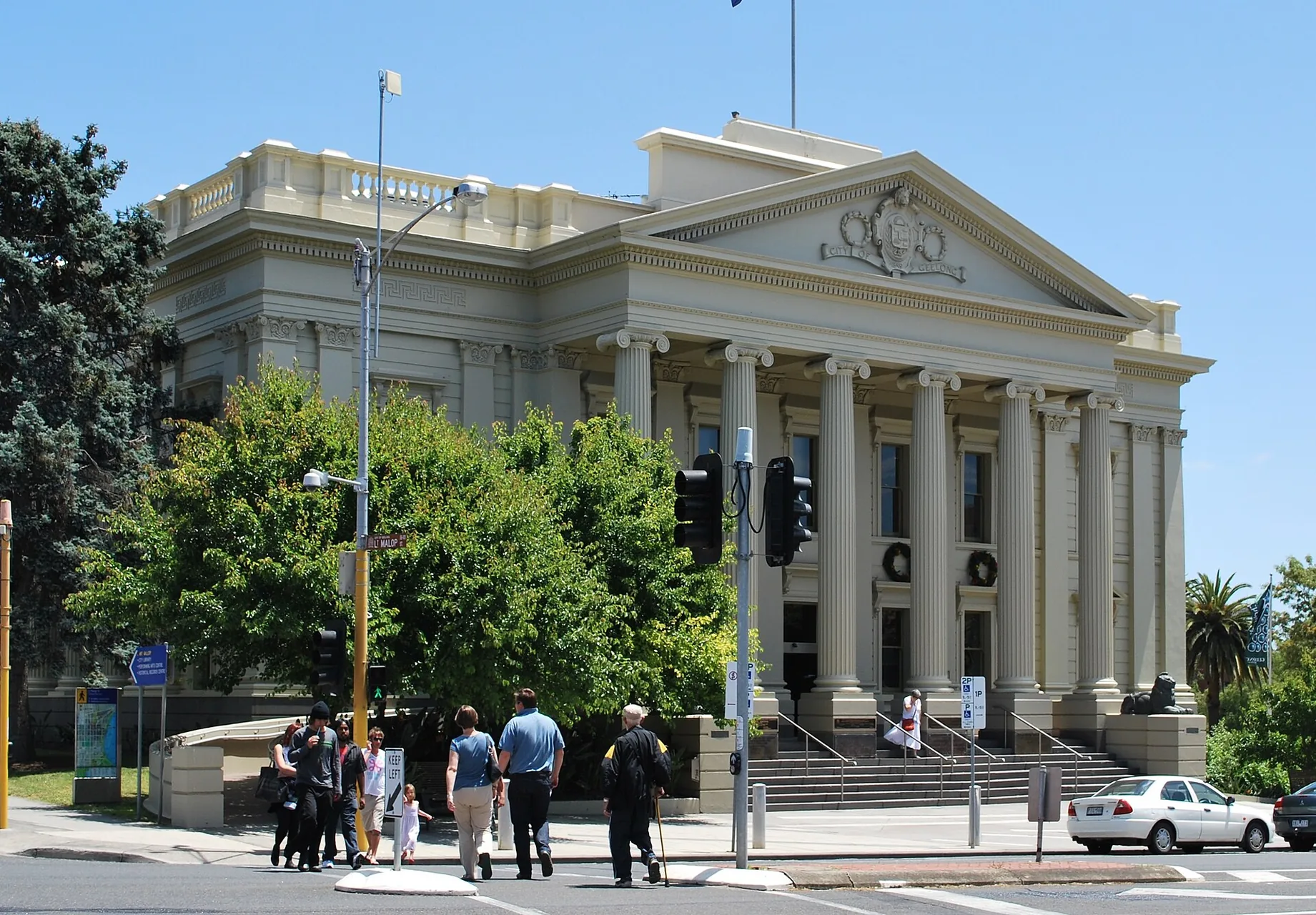 Town hall at en:Geelong, Victoria