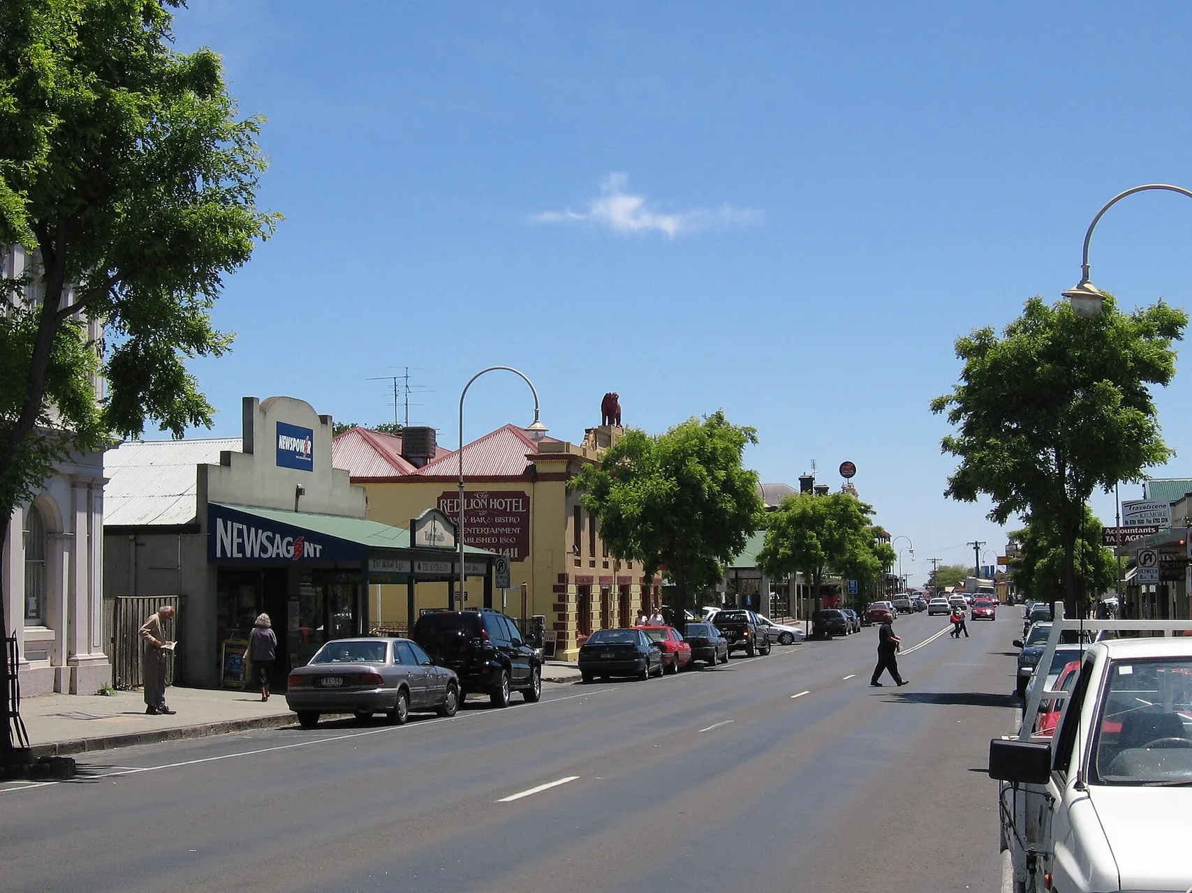 Streetscape, Kilmore, Victoria .