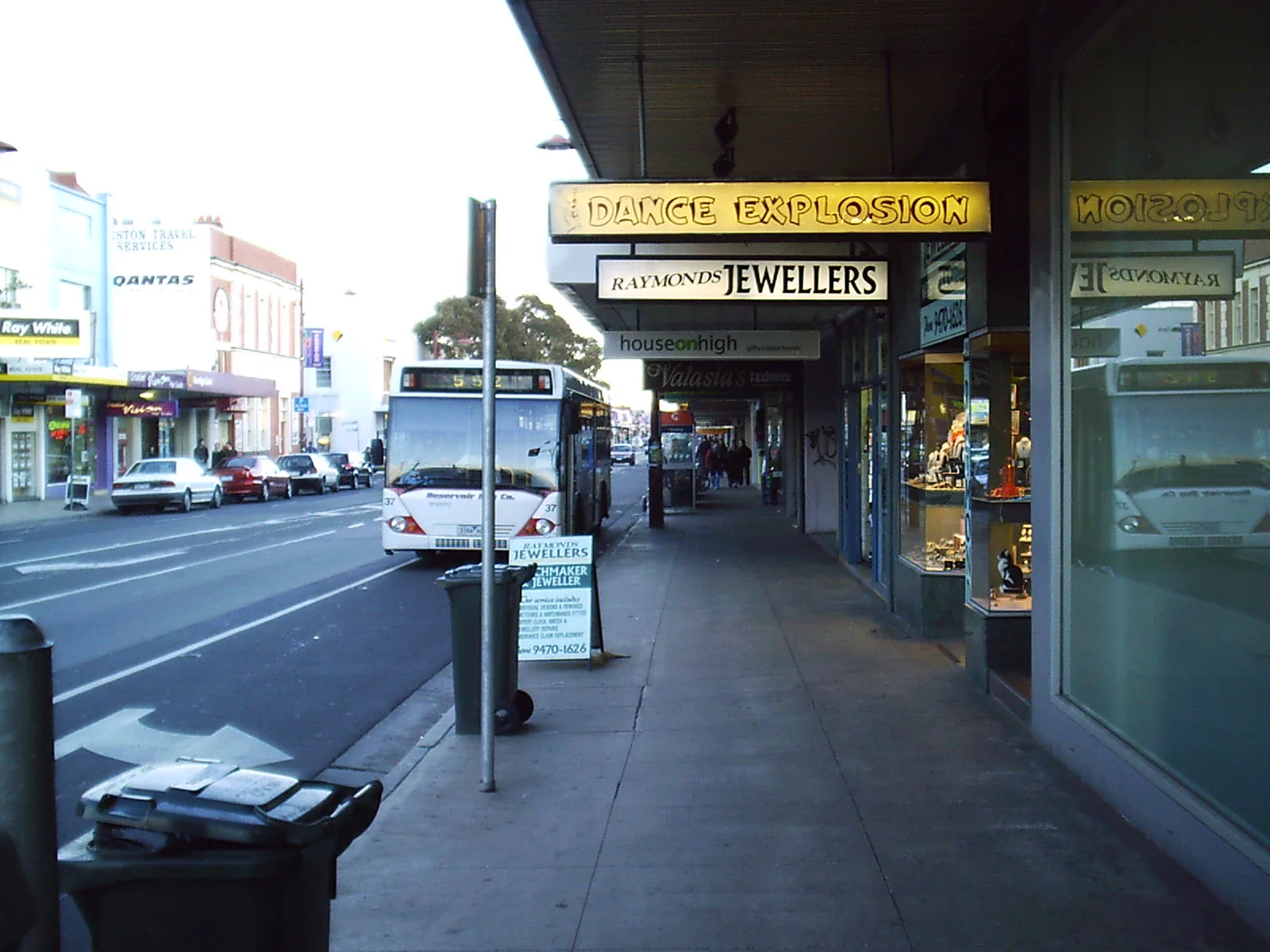 High Street, Preston, Victoria, Australia Original photograph taken by Paul Fenwick , 10th August 2004.