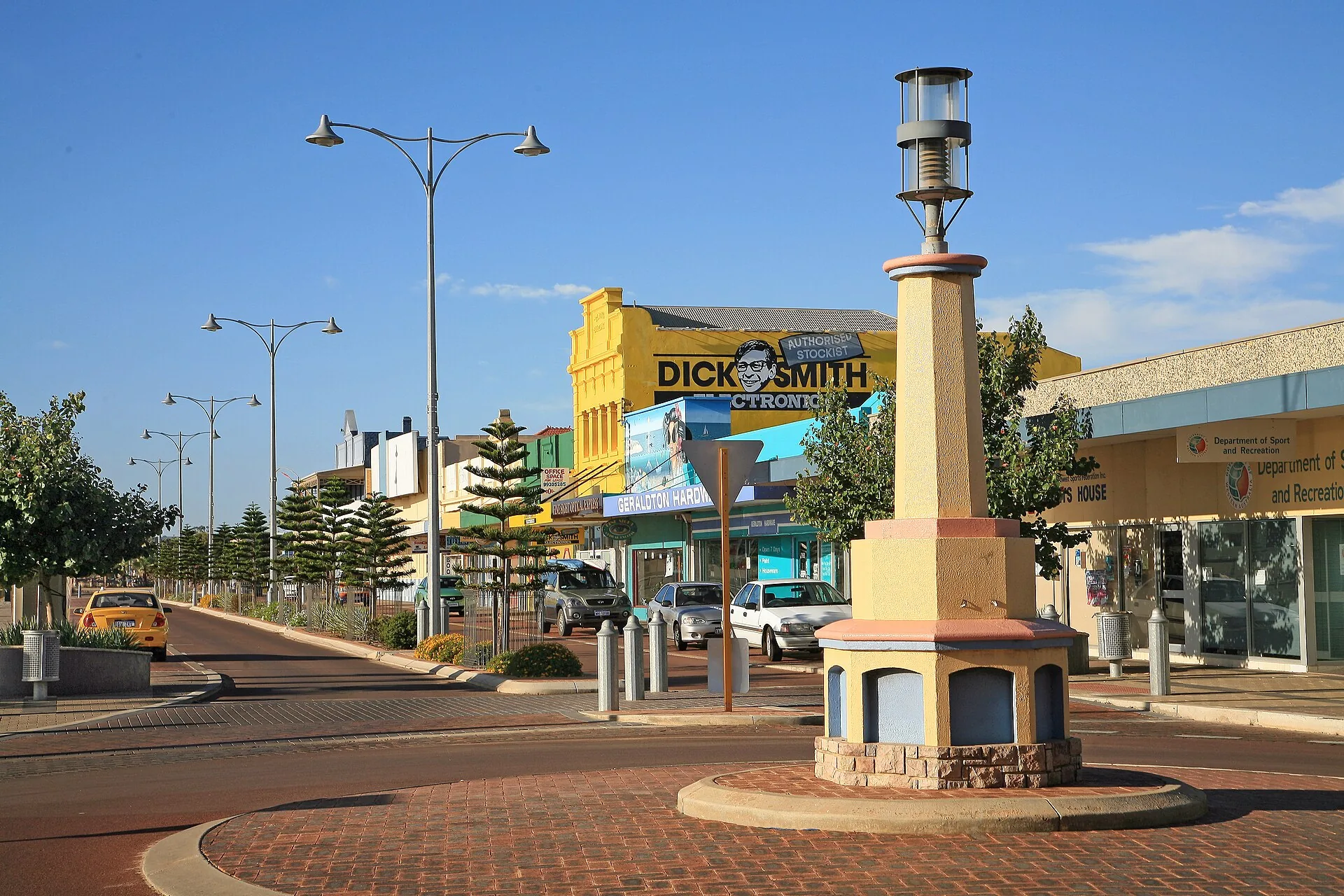 Geraldton (Westaustralien) wurde 1850 als Garnisonstadt gegründet und ist heute ein wichtiger Exporthafen für die Region.